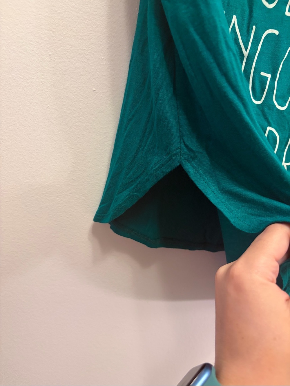 Irish Today Hungover Tomorrow Graphic Tee Green St Patrick's Shirt Womens M L - Picture 5 of 6